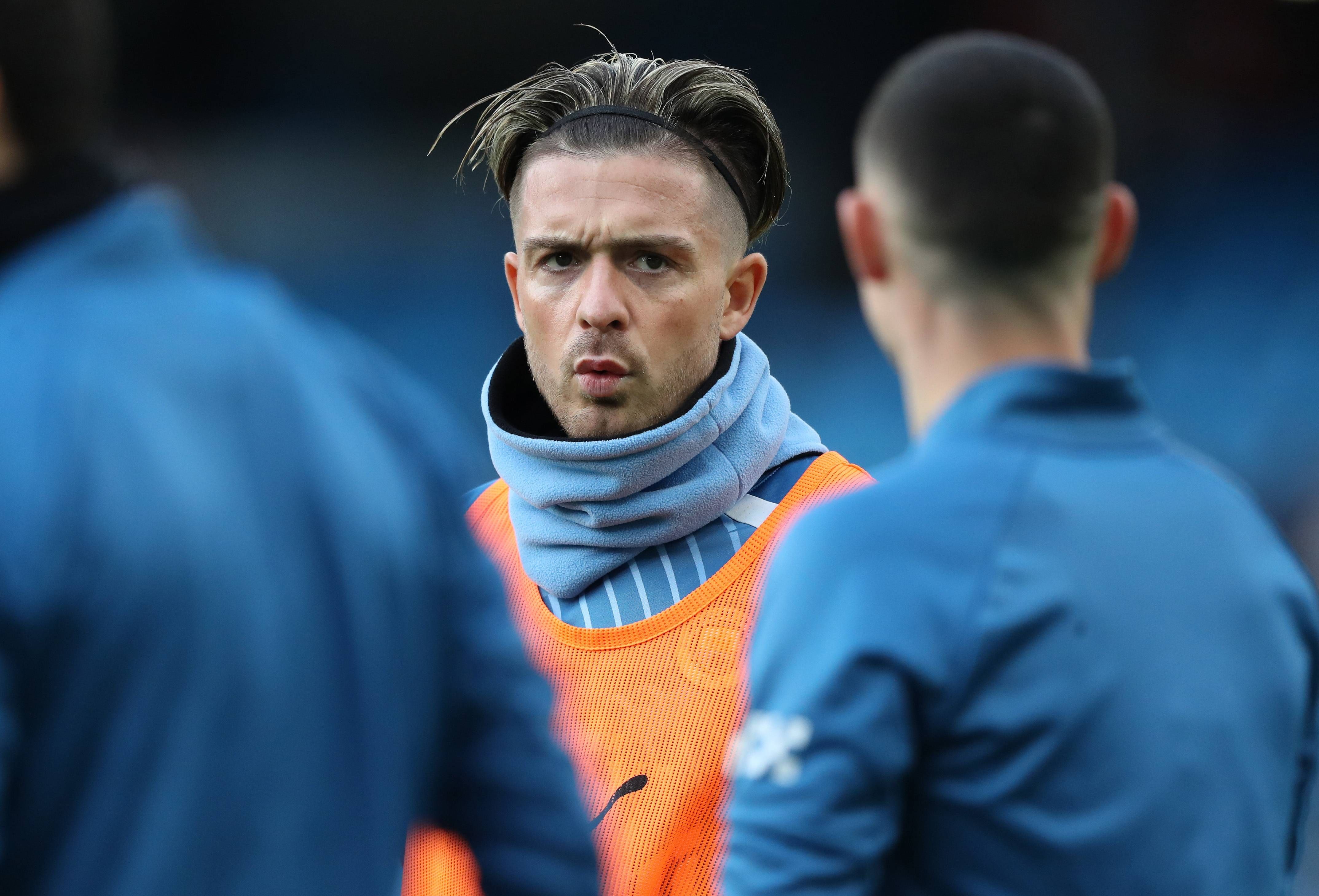 Jack Grealish en un encuentro del Manchester City (Cordon Press)