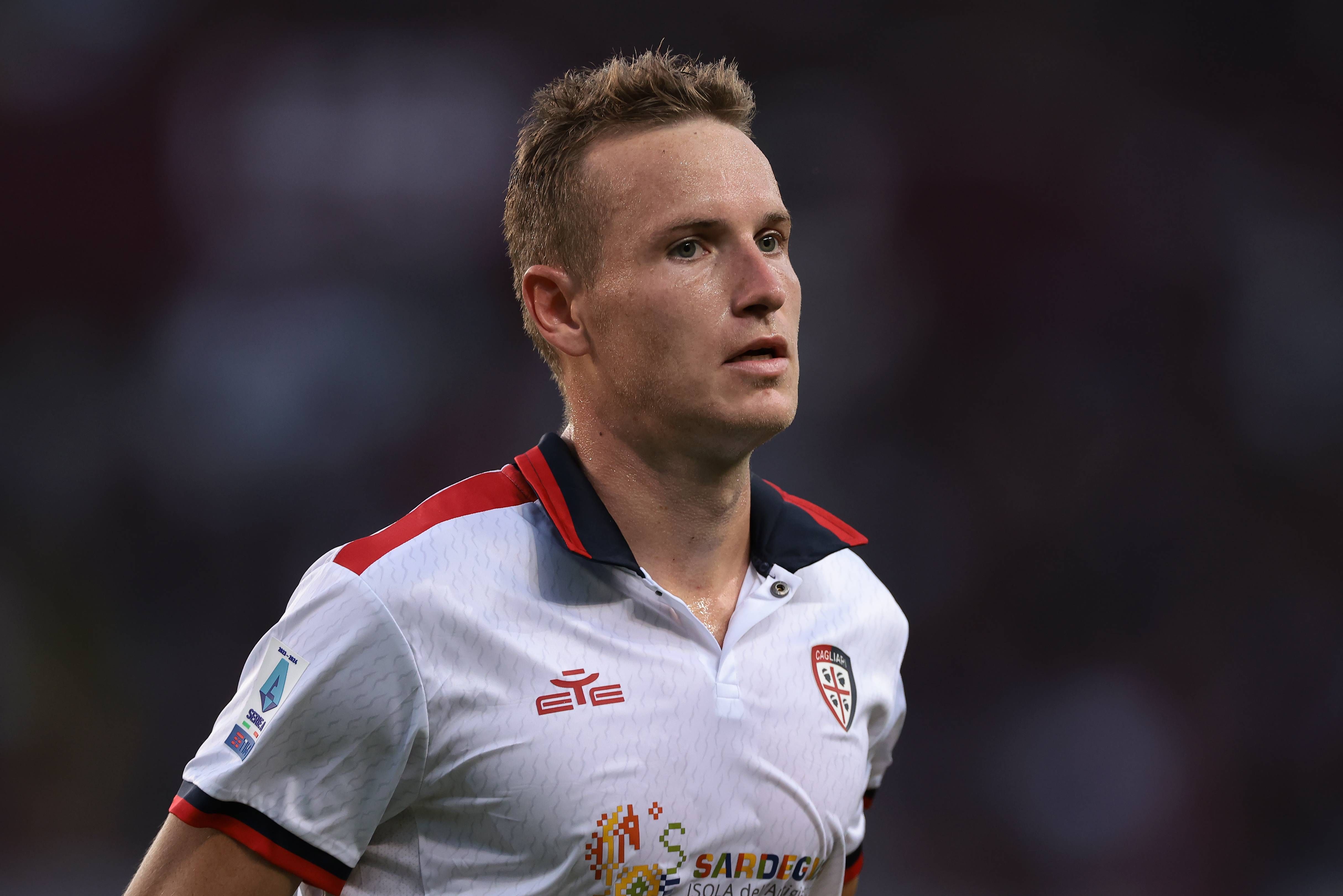 Jakub Jankto, durante un partido con el Cagliari.