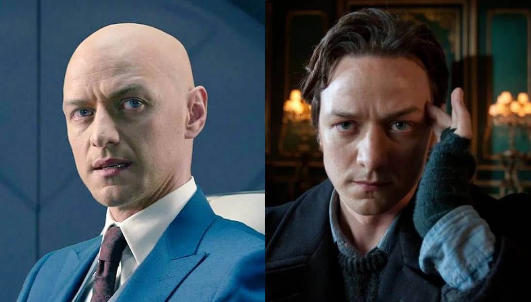  James McAvoy como Charles Xavier en X-Men