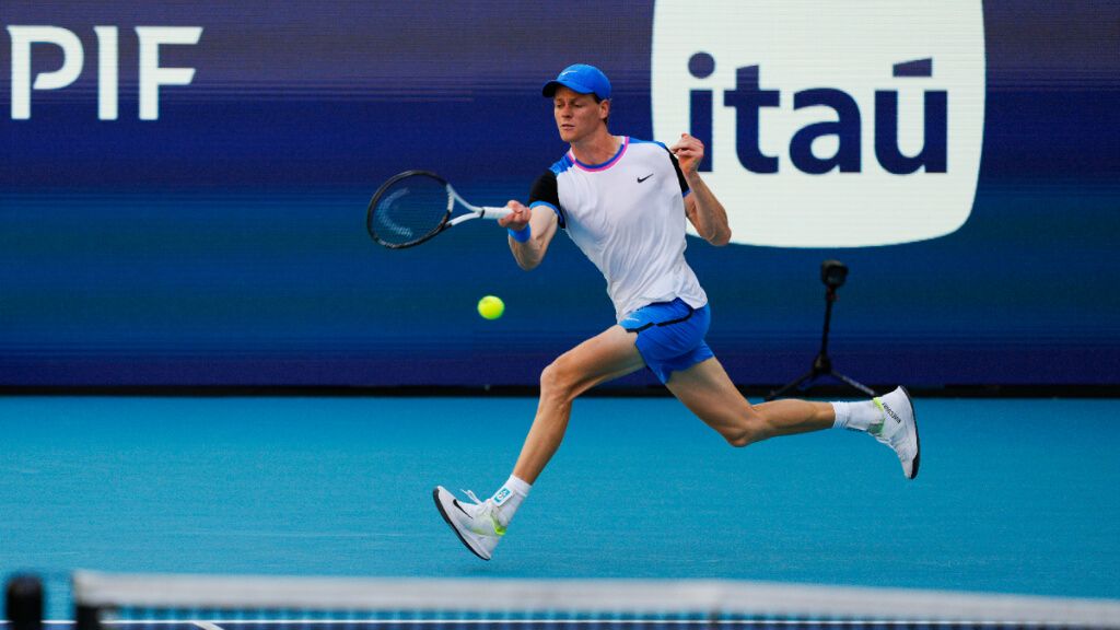 Jannik Sinner en la final del Masters 1.000 Miami (EuropaPress)
