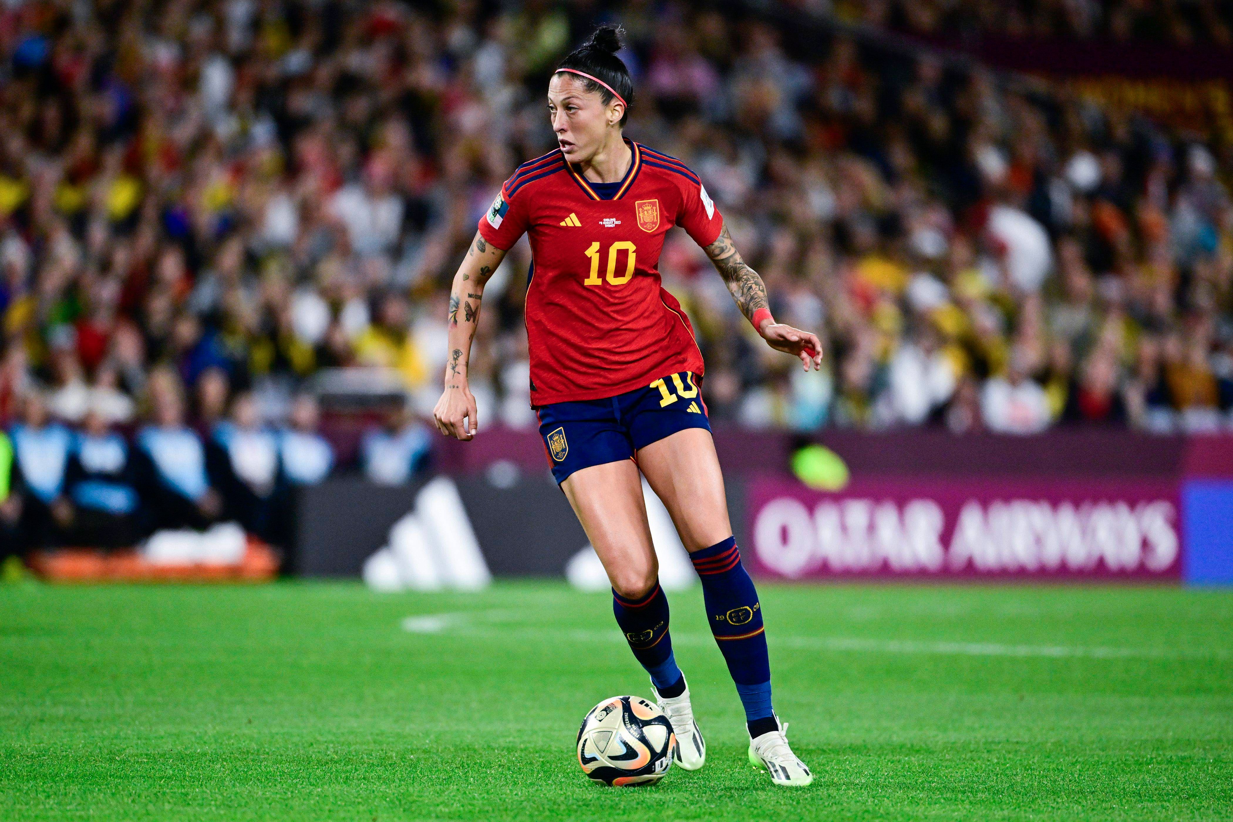  Jenni Hermoso en la final del Mundial frente a Inglaterra (Cordon Press)