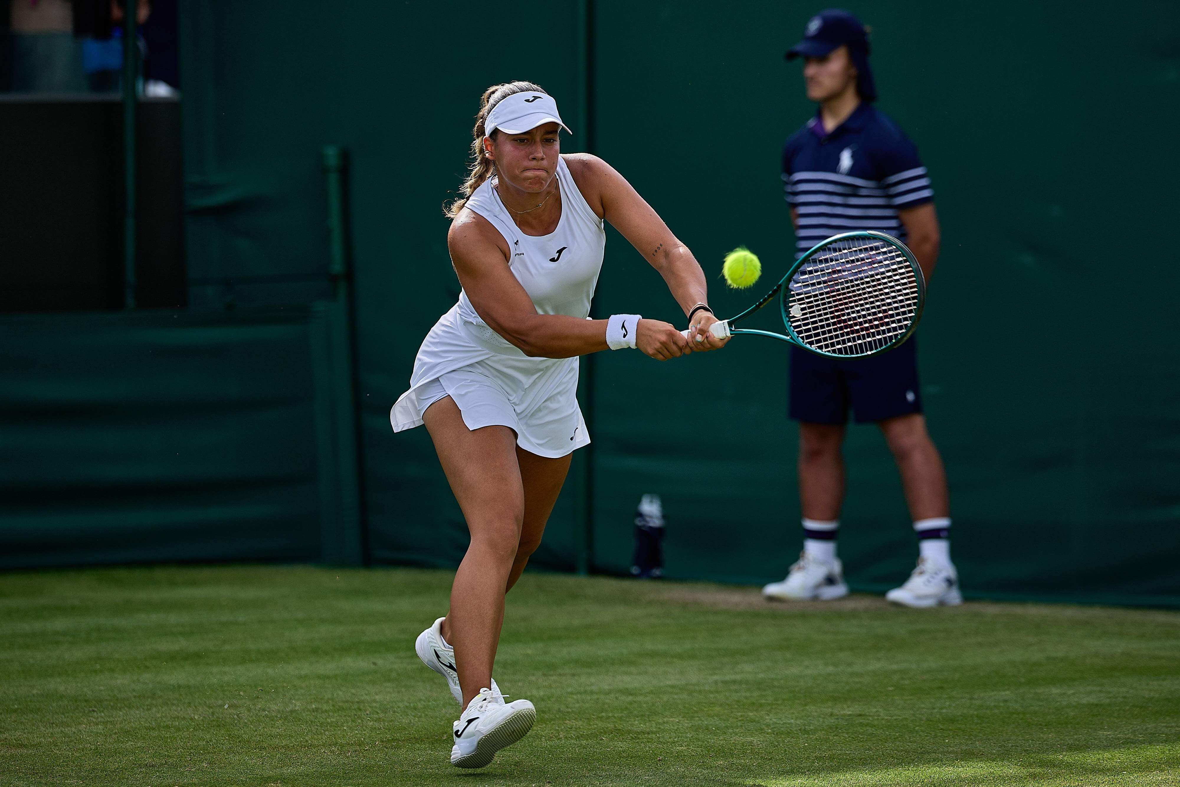  Jessica Bouzas, en Wimbledon.