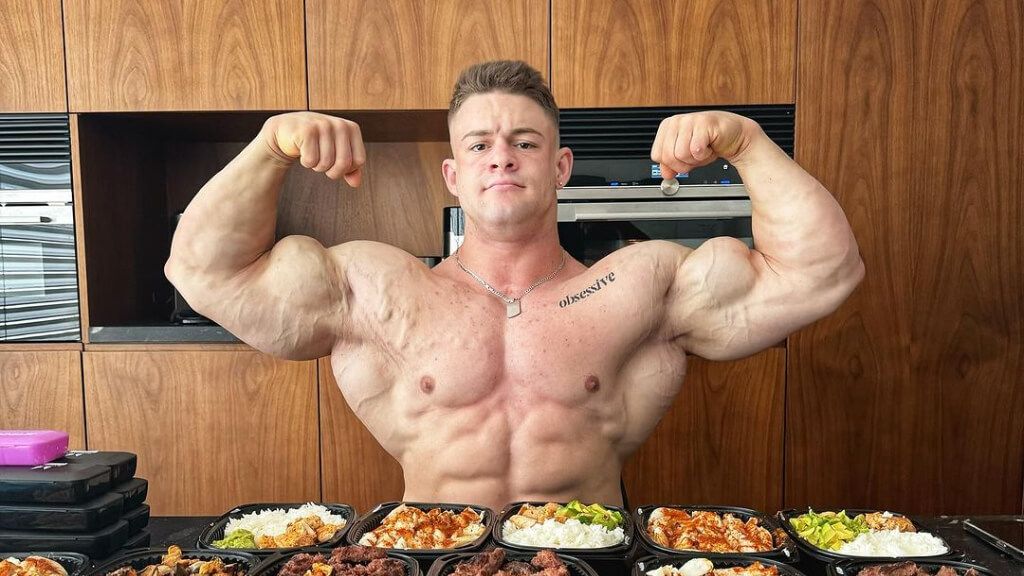 El culturista Joan Pradells en sus redes sociales