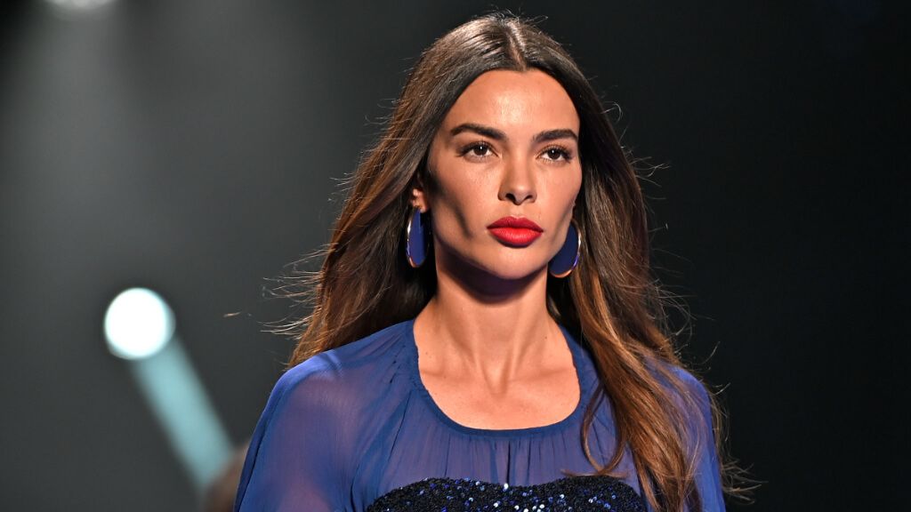  Joana Sanz en la Mercedes-Benz Fashion Week de Madrid de 2023 (Europa Press)