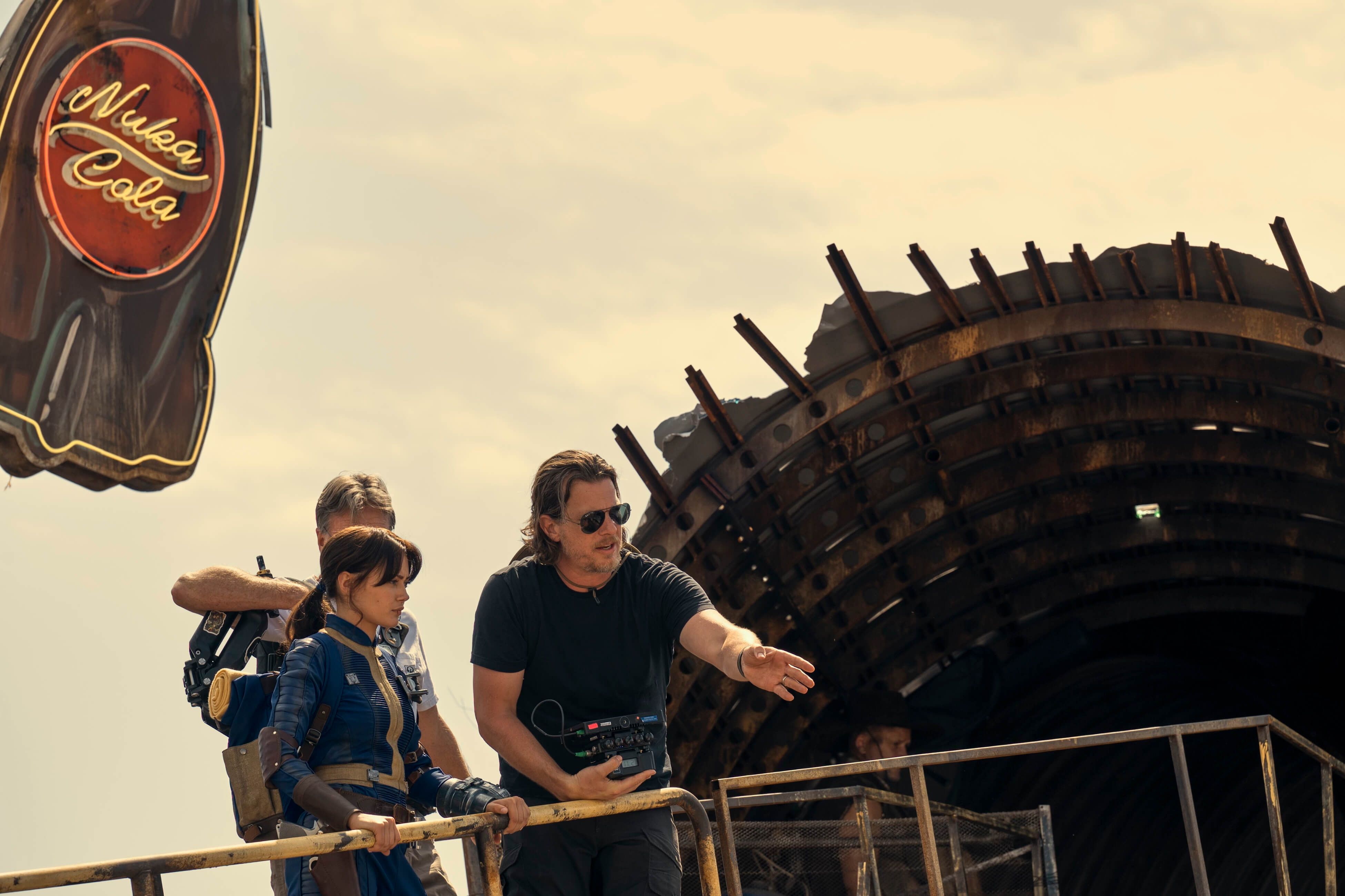 jImagen del rodaje de Fallout