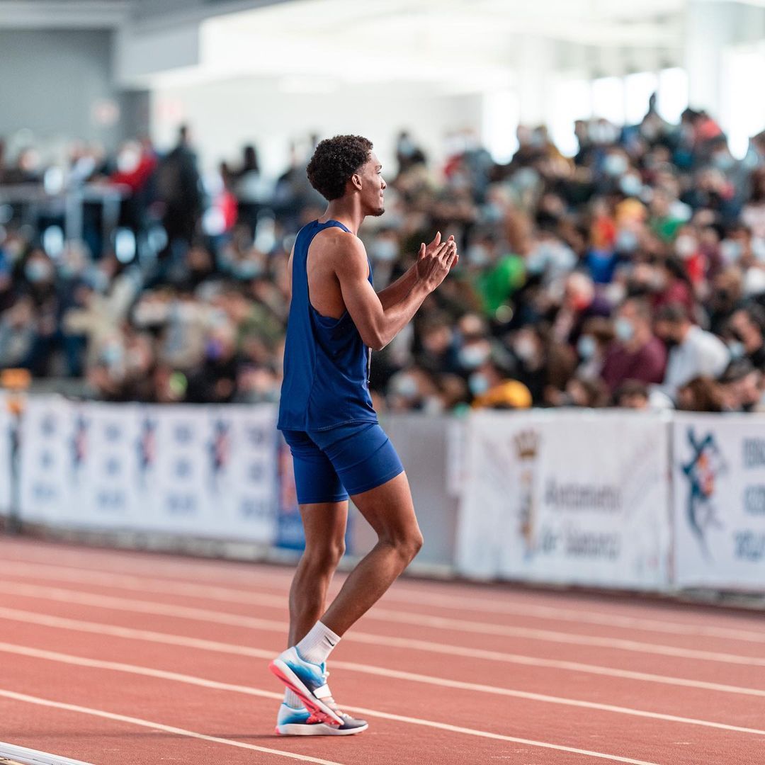  Jordan Díaz en el Campeonato sub-23 de Salamanca.