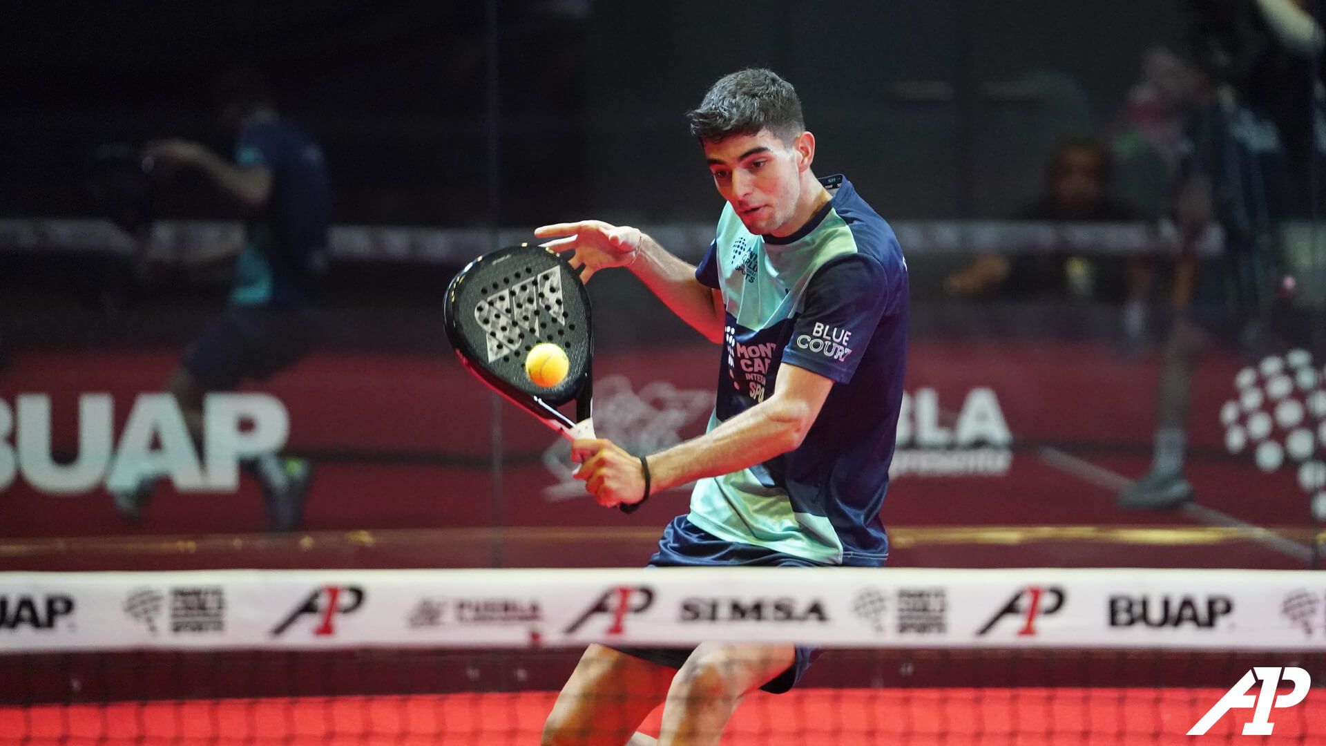  Juani de Pascual durante el torneo de Puebla. (Fuente: AP)