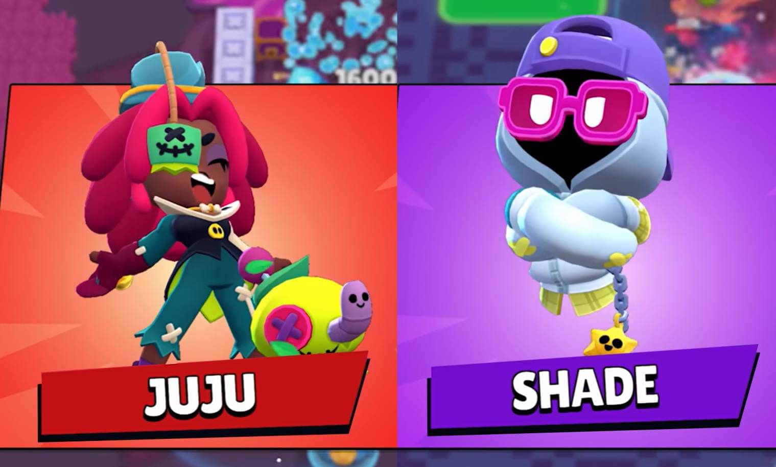  Juju y Shade, los nuevos brawlers de Brawl Stars para finales de 2024