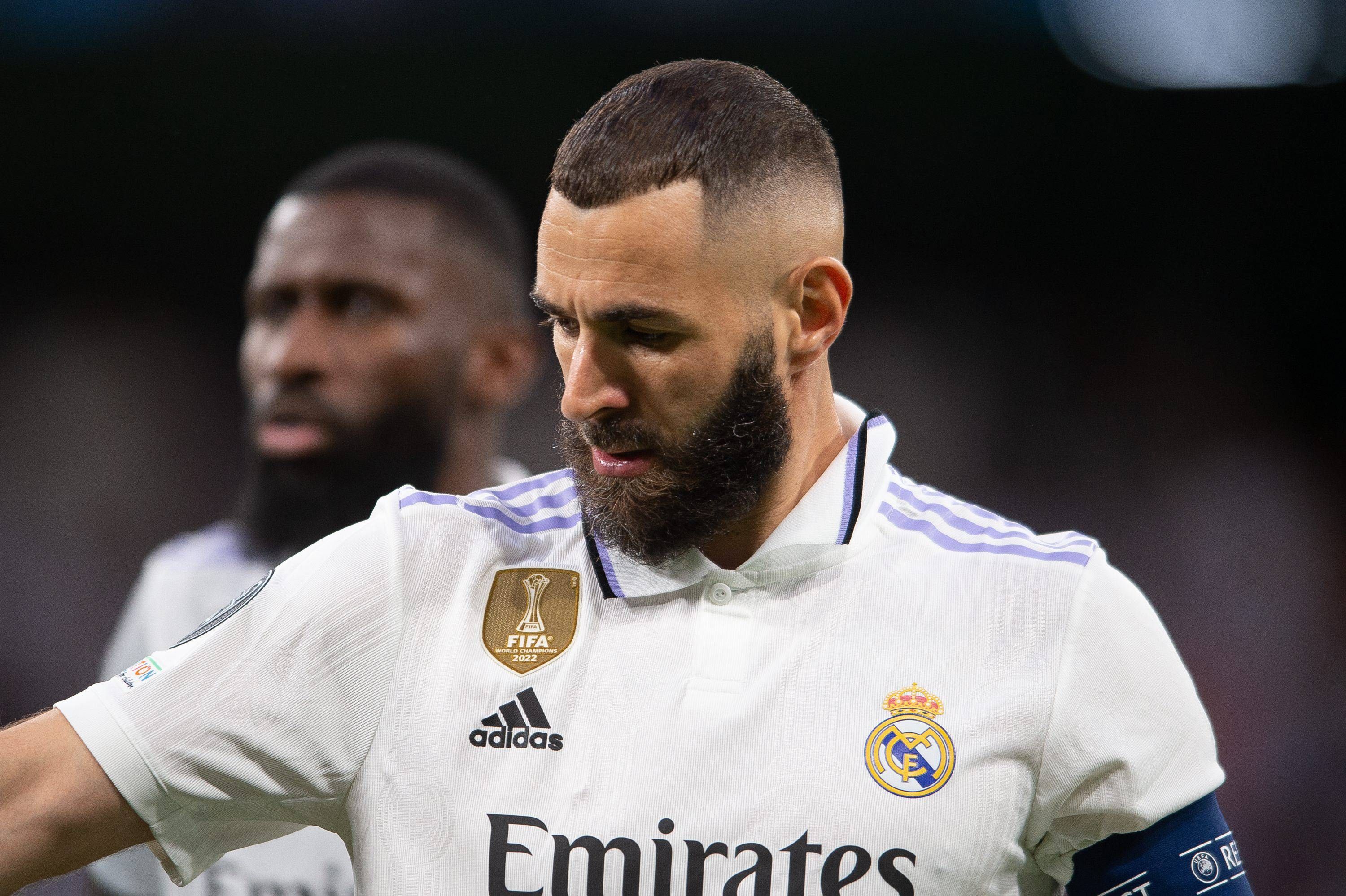 Karim Benzema con el Real Madrid.