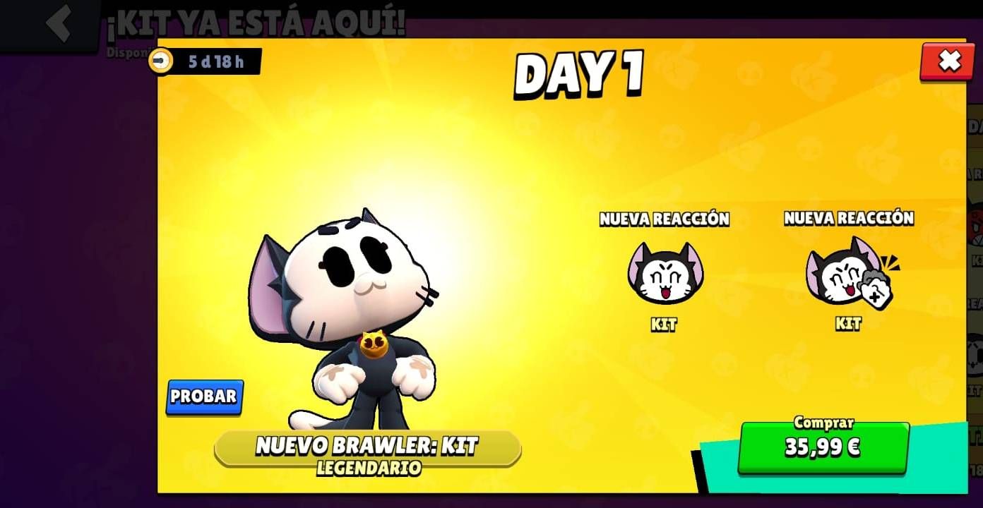  Kit, el nuevo support legendario de Brawl Stars