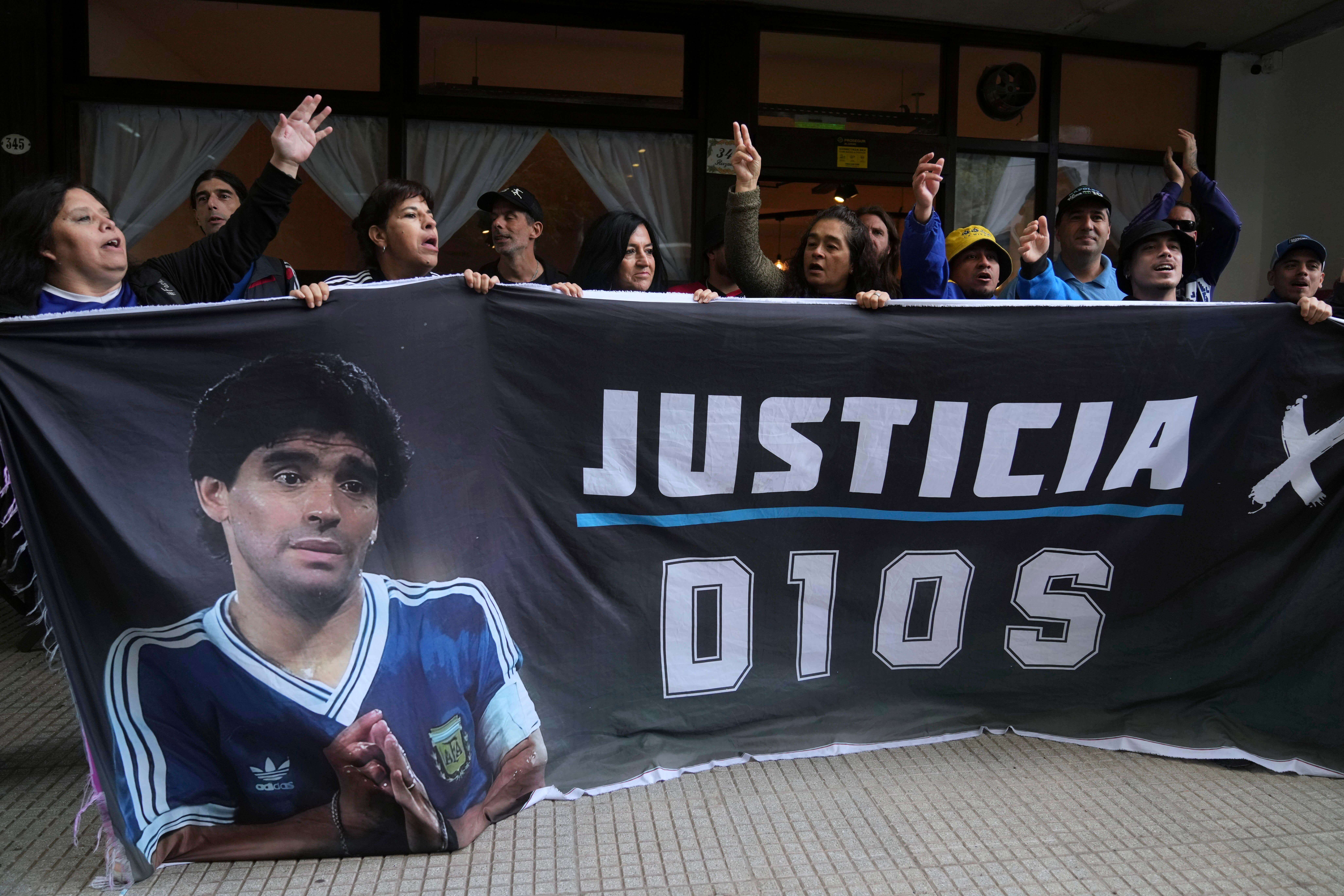  Primeros días del juicio por la muerte de Diego Maradona