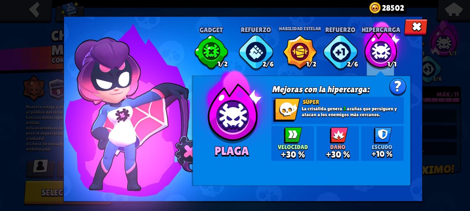  La Hipercarga de Charlie en Brawl Stars