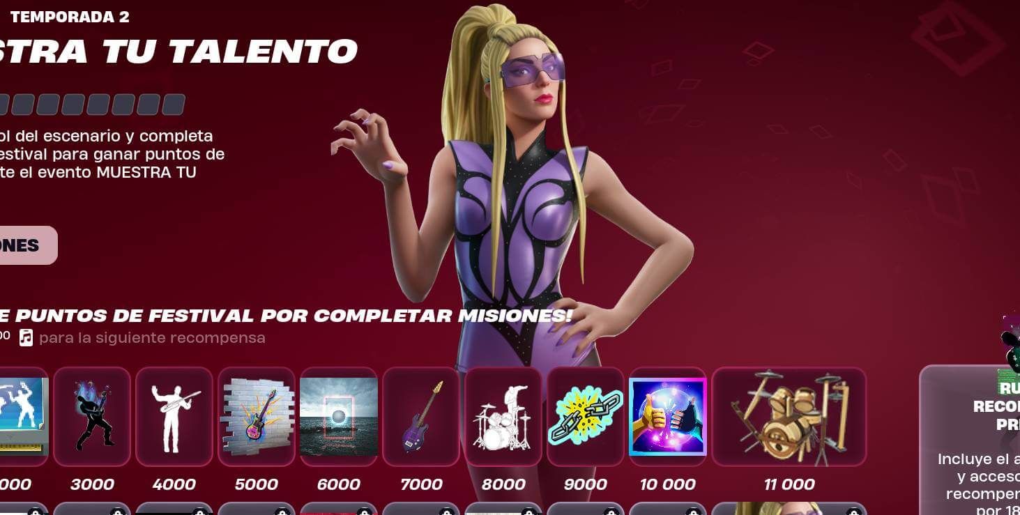  La skin de Gaga Enigmática en Fortnite