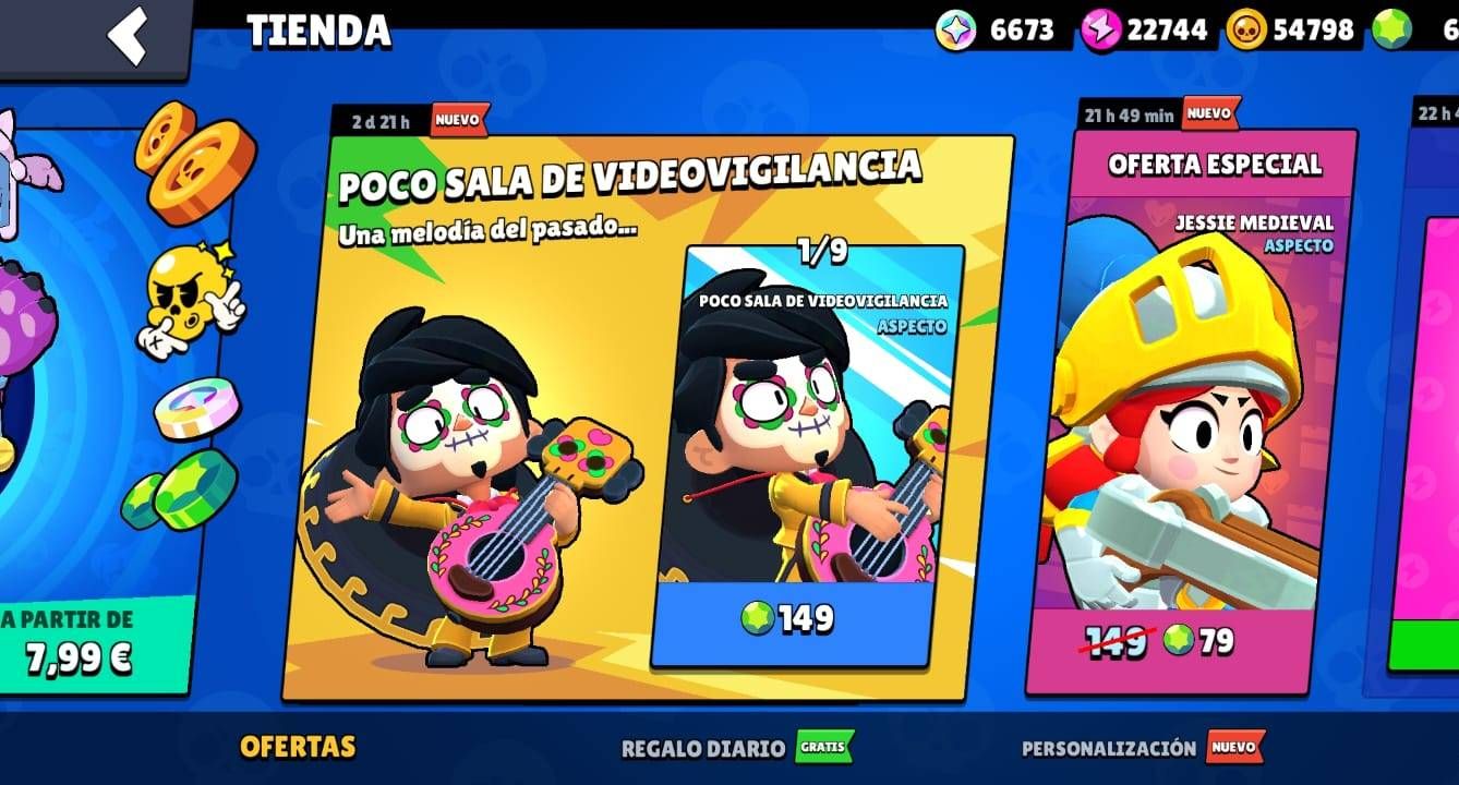 La skin de Poco CCTV en Brawl Stars