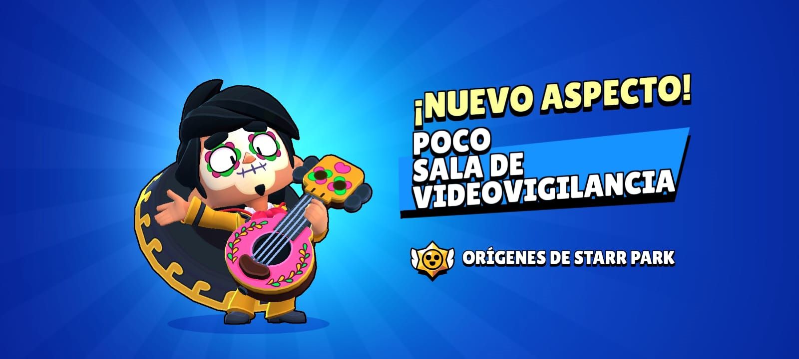 La skin Poco CCTV en Brawl Stars