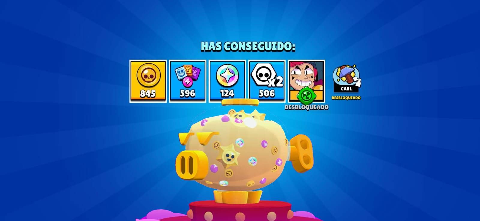  Las recompensas de la Megahucha de Brawl Stars