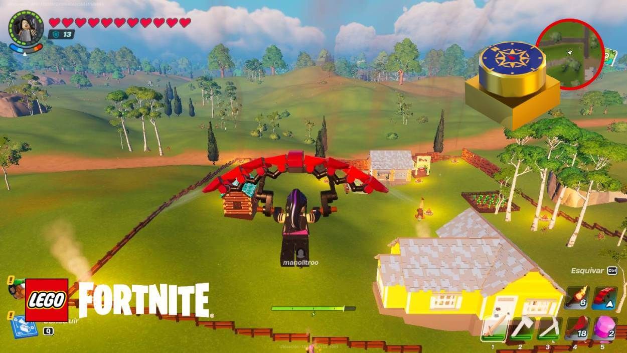  LEGO Fortnite introduce la esperada brújula