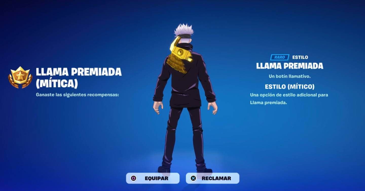 La Llama Premiada Mítica de las medallas de superviviente en Fortnite