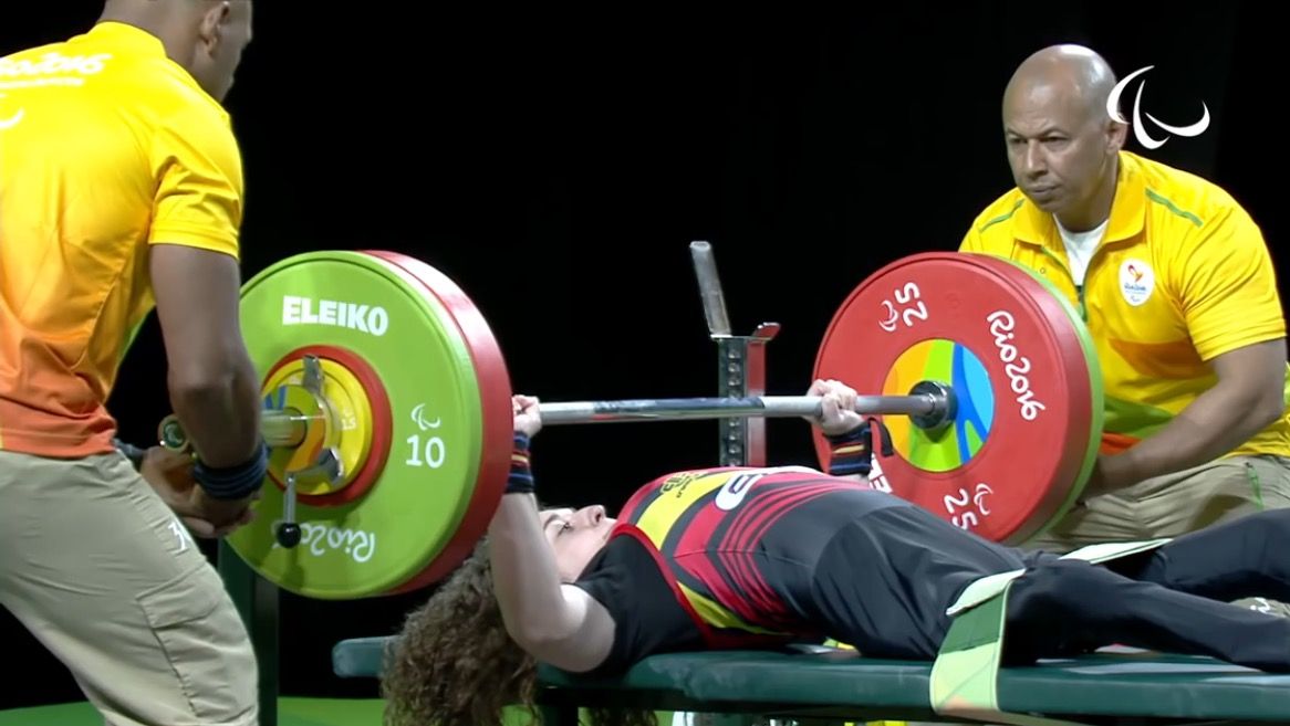 Loida Zabala, en los Juegos Olímpicos de Río 2016.