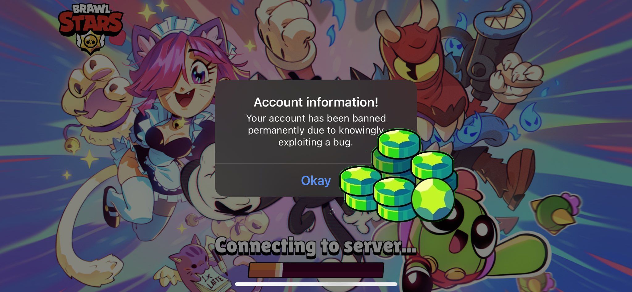  Los baneos en Brawl Stars del bug de gemas