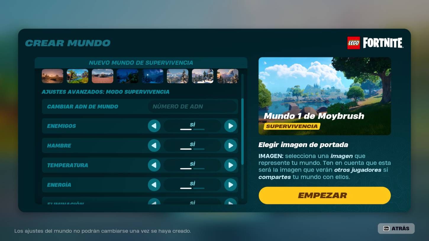  Los mundos de LEGO Fortnite