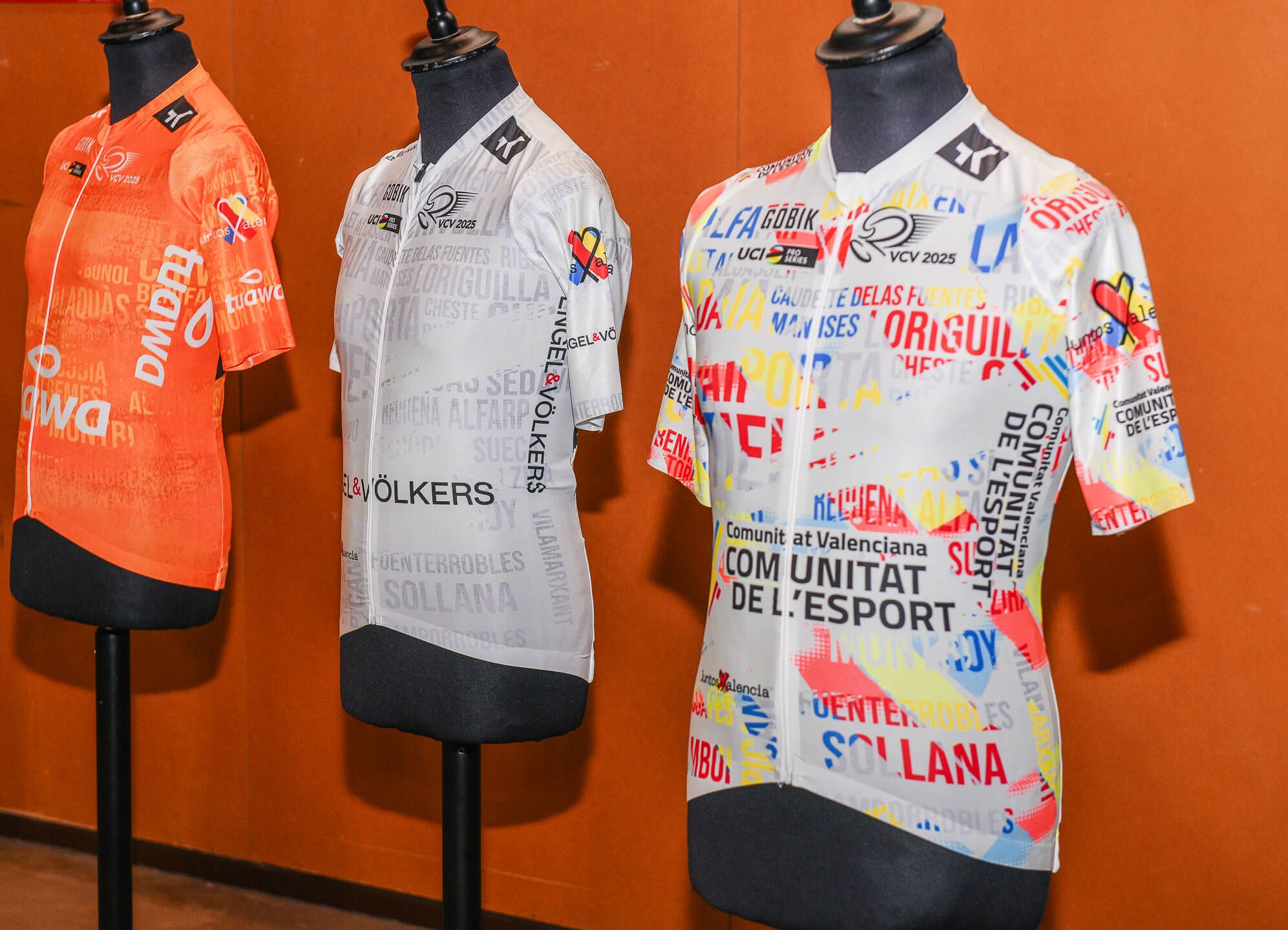  Maillots de la Volta Ciclista a la Comunitat Valenciana