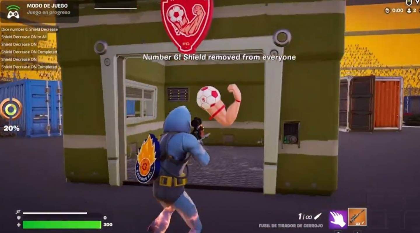  El mapa oficial de la Kings World Cup (Kings League) en Fortnite