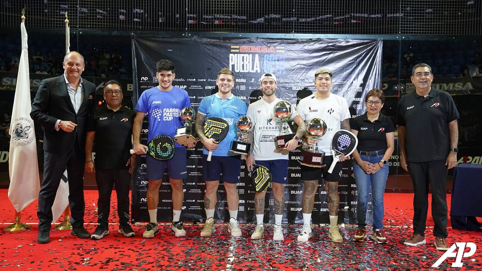  Maxi Sánchez, Fede Chiostri, Tolito Aguirre y Gonzalo Alfonso