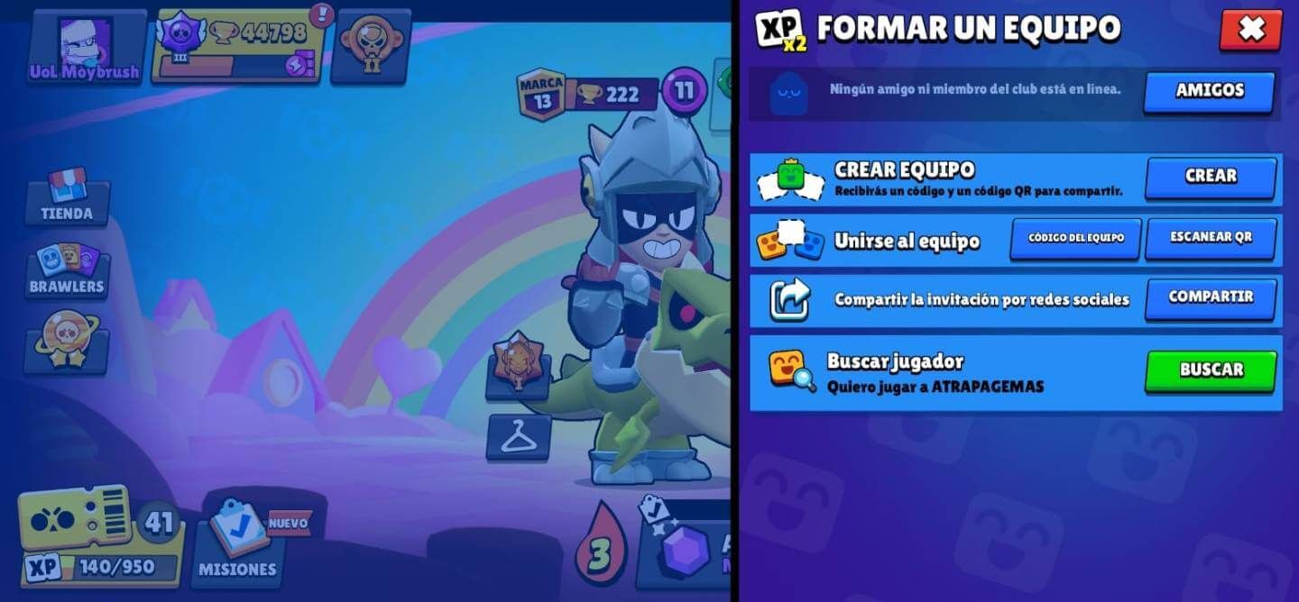  Las mejoras sociales para buscar equipo en Brawl Stars