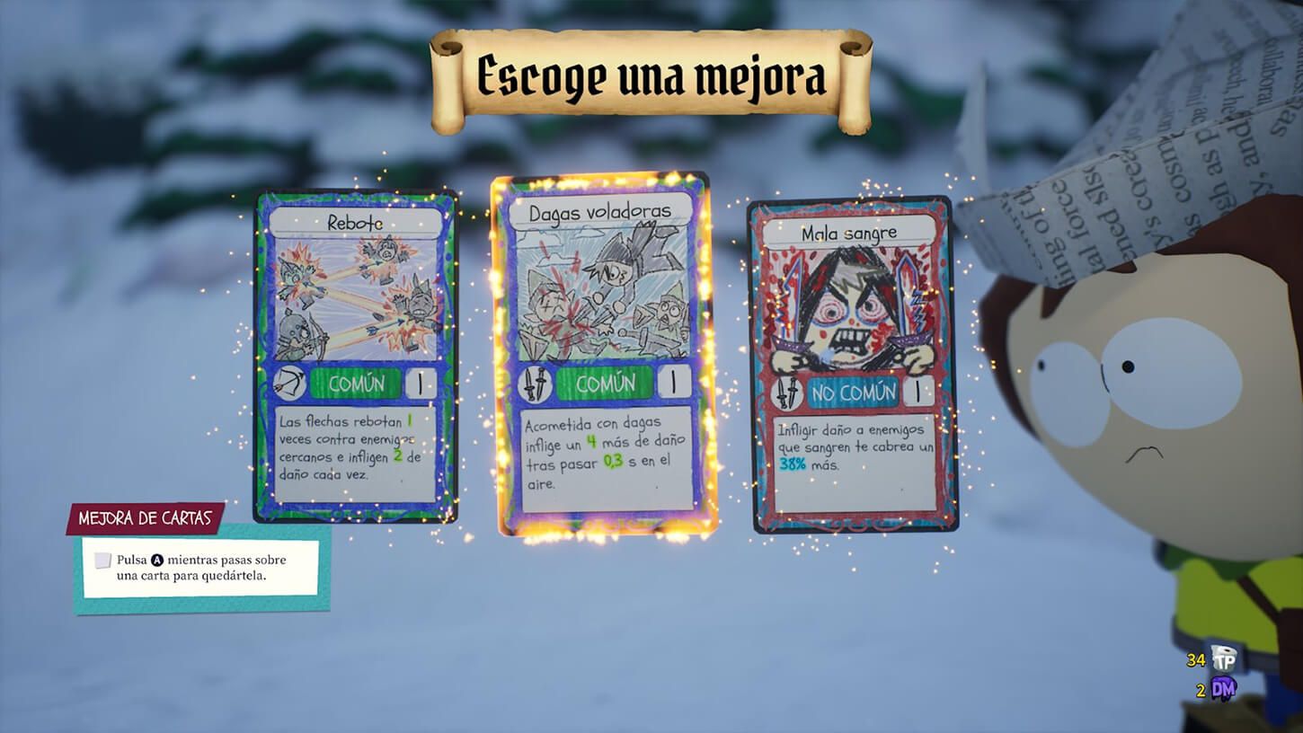  Las mejoras de South Park: Snow Day!