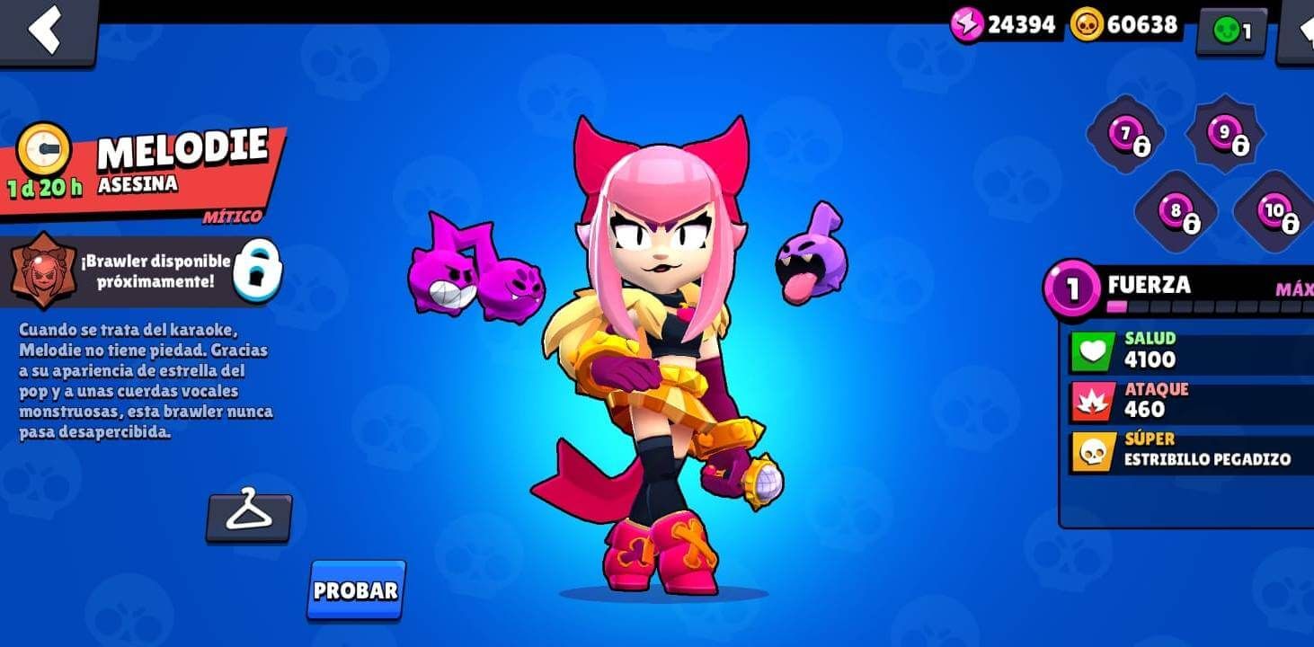  Melodie, la nueva brawler de Brawl Stars