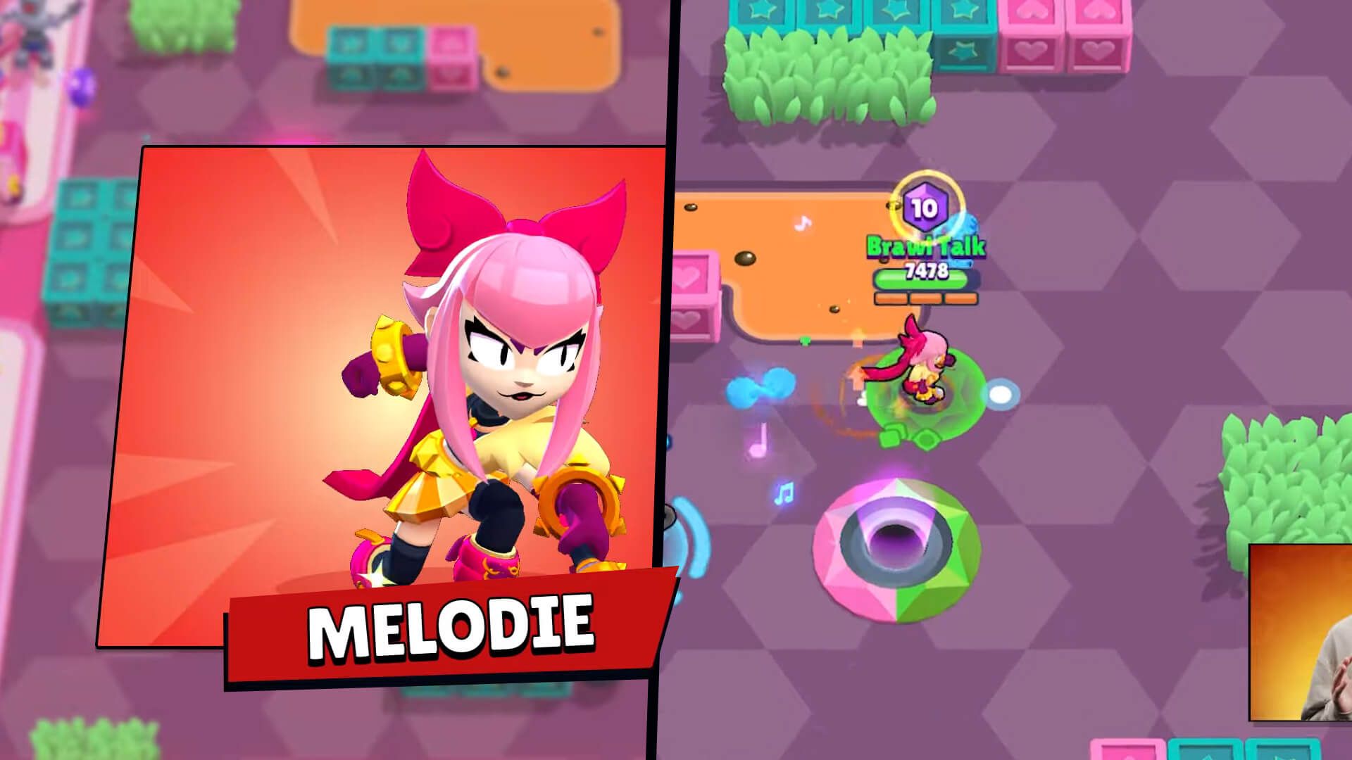  Melodie, la nueva brawler de Brawl Stars