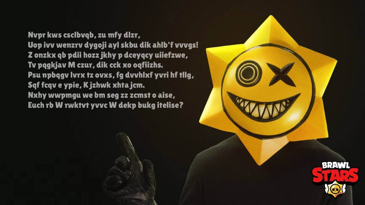  El mensaje cifrado del evento DeadGame en Brawl Stars
