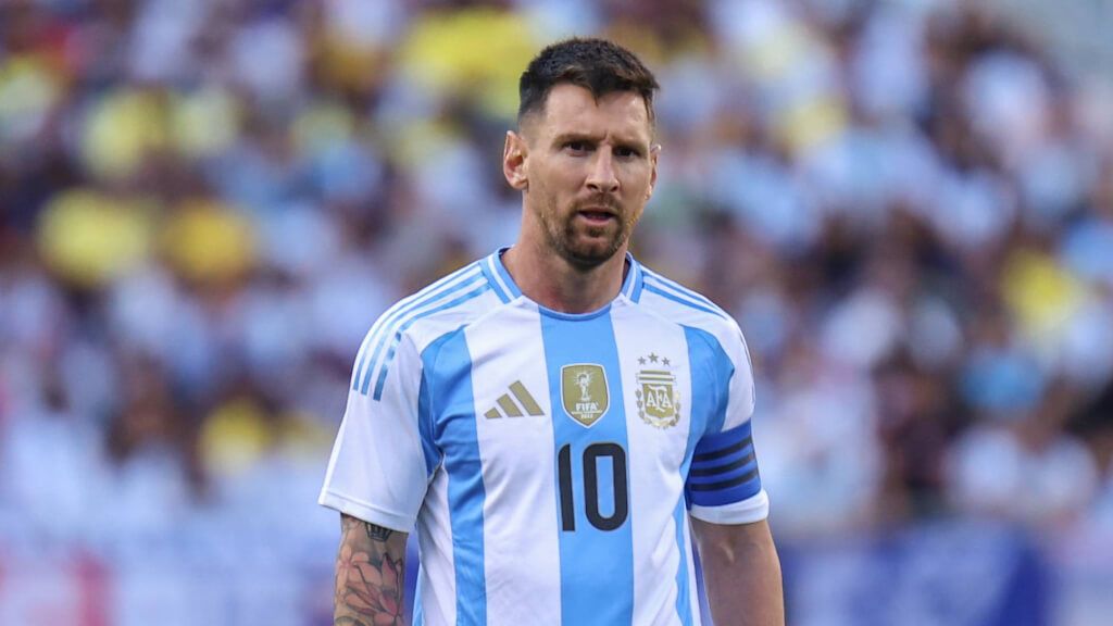  Leo Messi durante un partido con Argentina (Fuente: Cordon Press)