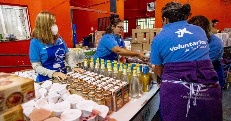 Mestalla, a disposición del Banco de Alimentos de Valencia por la DANA