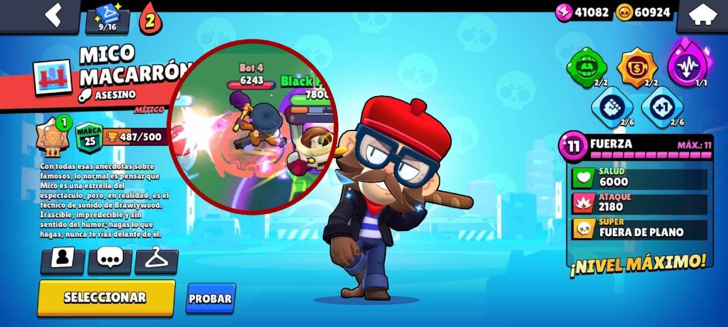  El buff a Mico en Brawl Stars