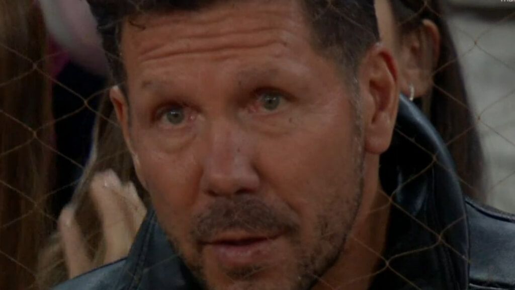  Simeone emocionado con el final de Rafa Nadal (rtve)