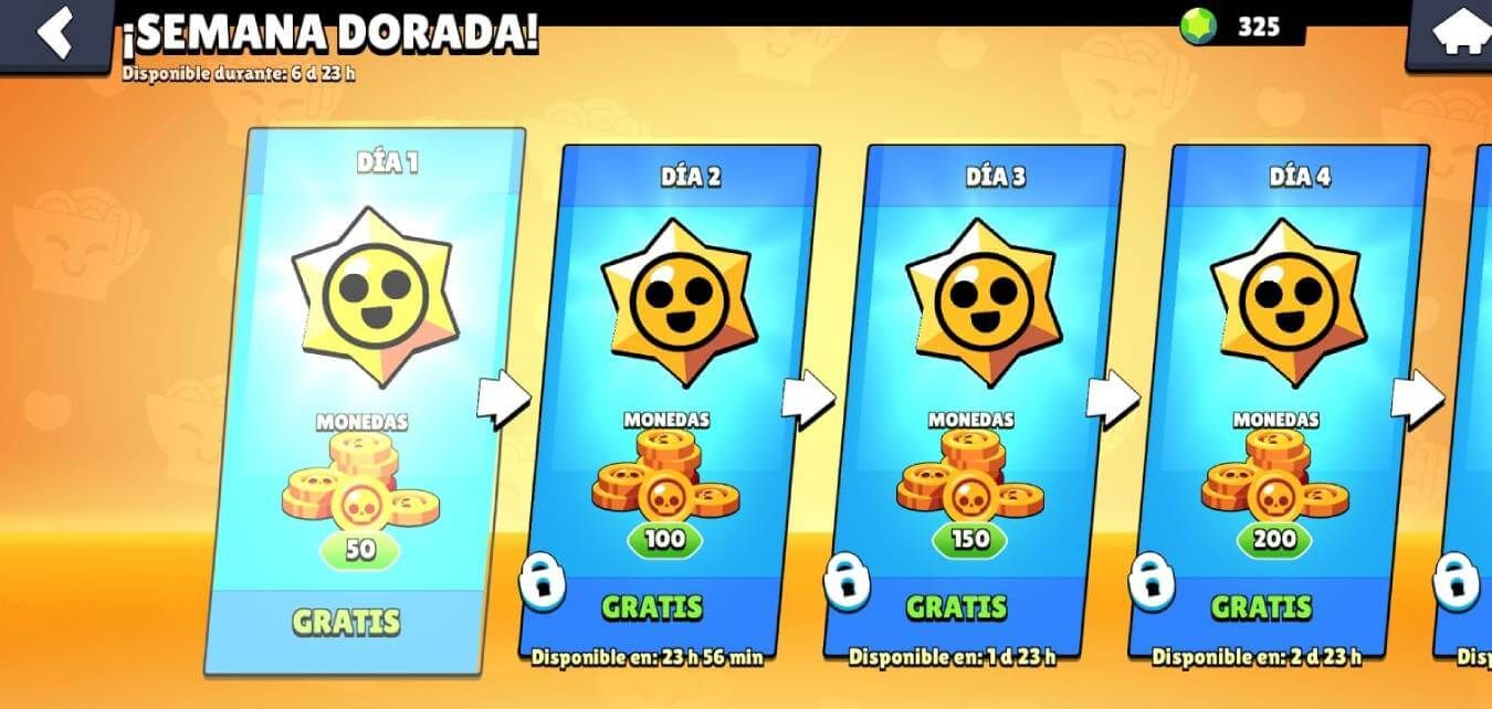 Los regalos de la Semana Dorada 2024 en Brawl Stars
