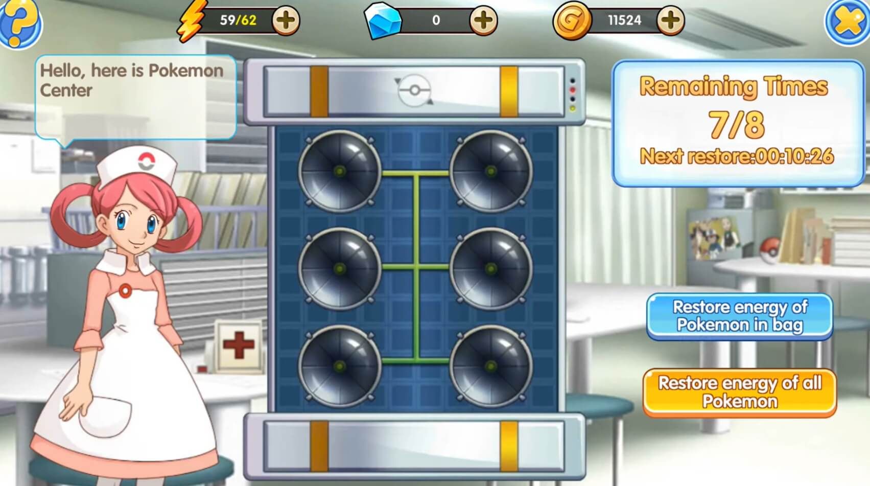  El Centro Pokémon de Pocket Monster tiene los mismos conceptos originales con una reconversión gr