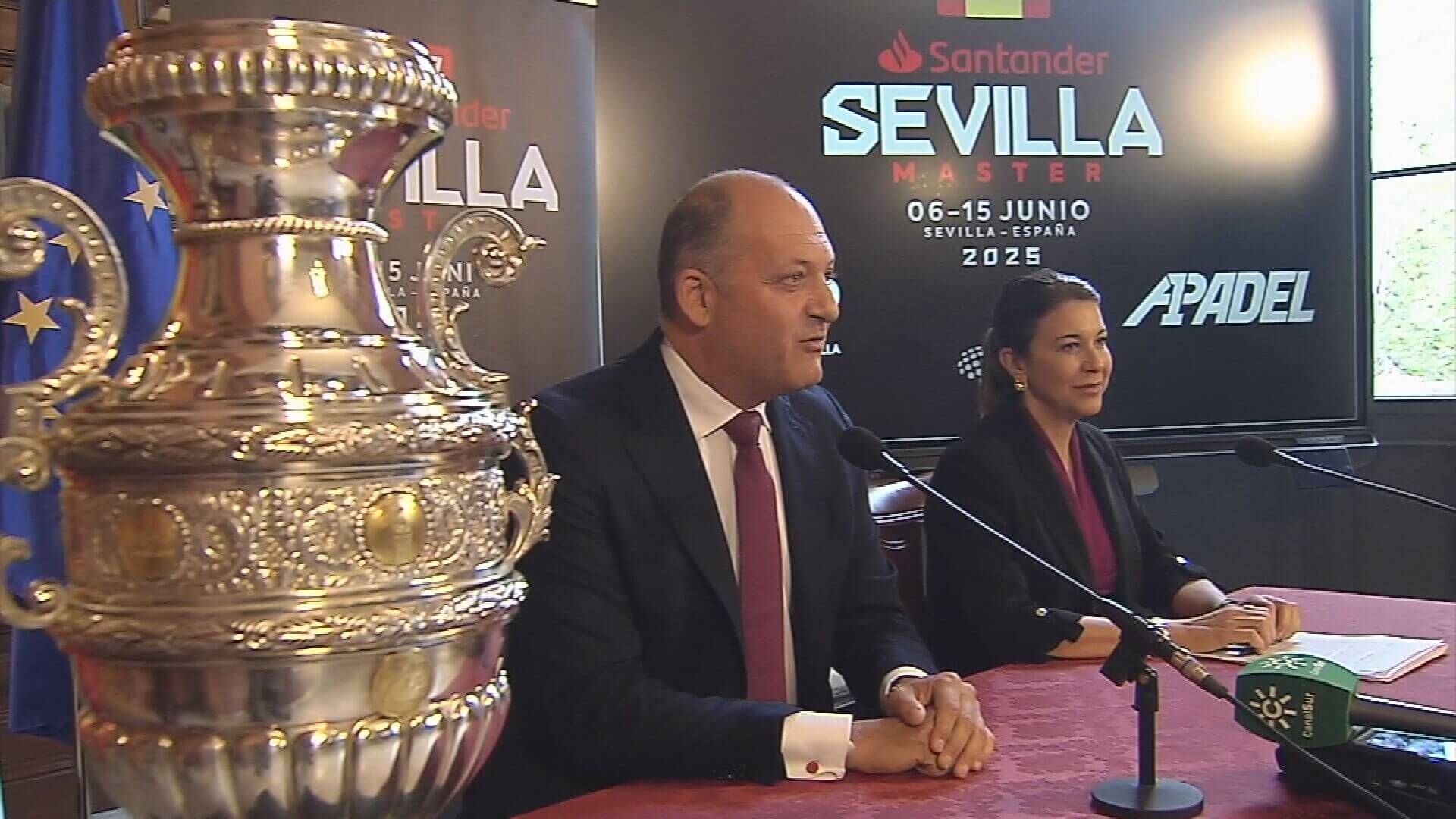 Presentación oficial del Master de Sevilla del A1 Padel