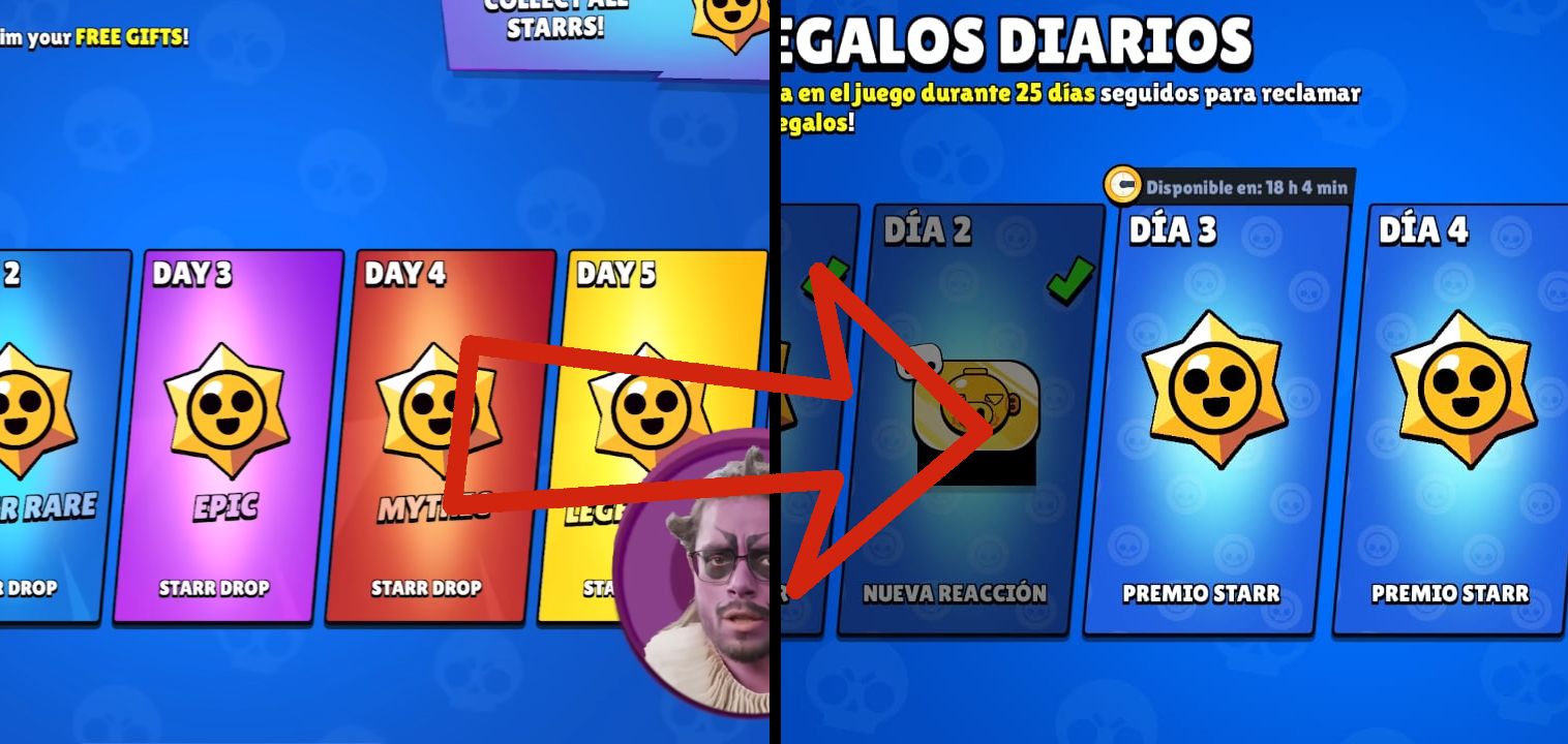  El 'sutil' cambio a las recompensas del calendario de Brawl Stars