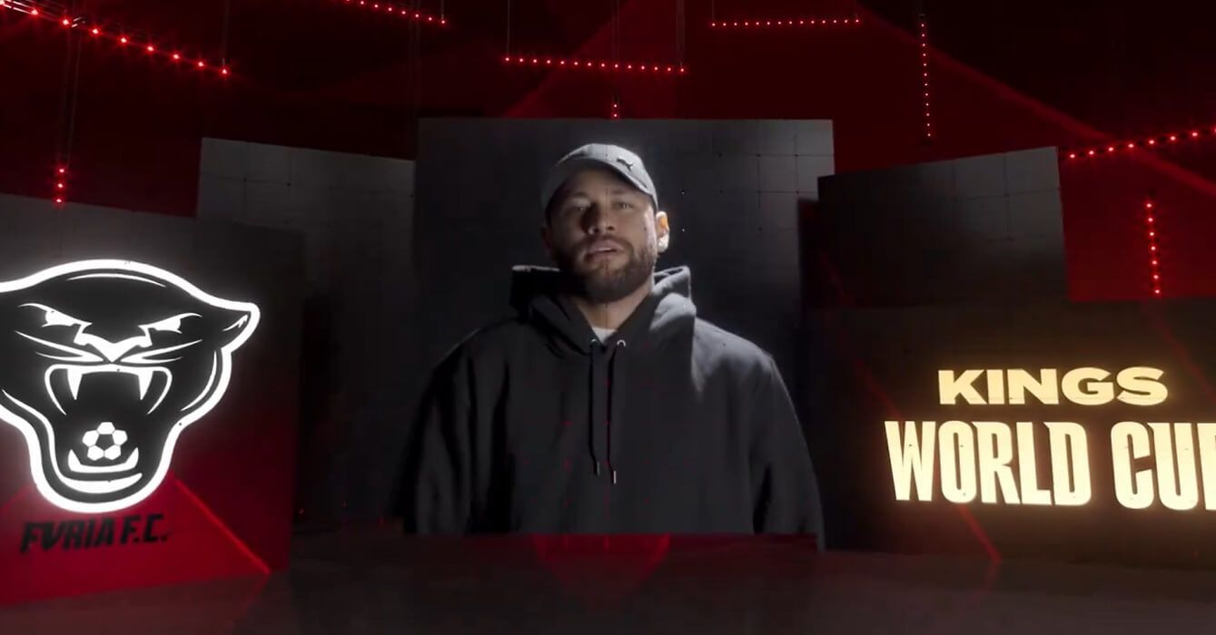  Neymar y su equipo en la Kings League.