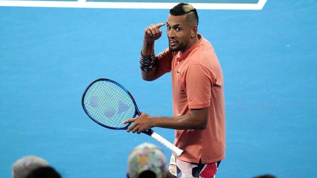  Nick Kyrgios, durante un partido.