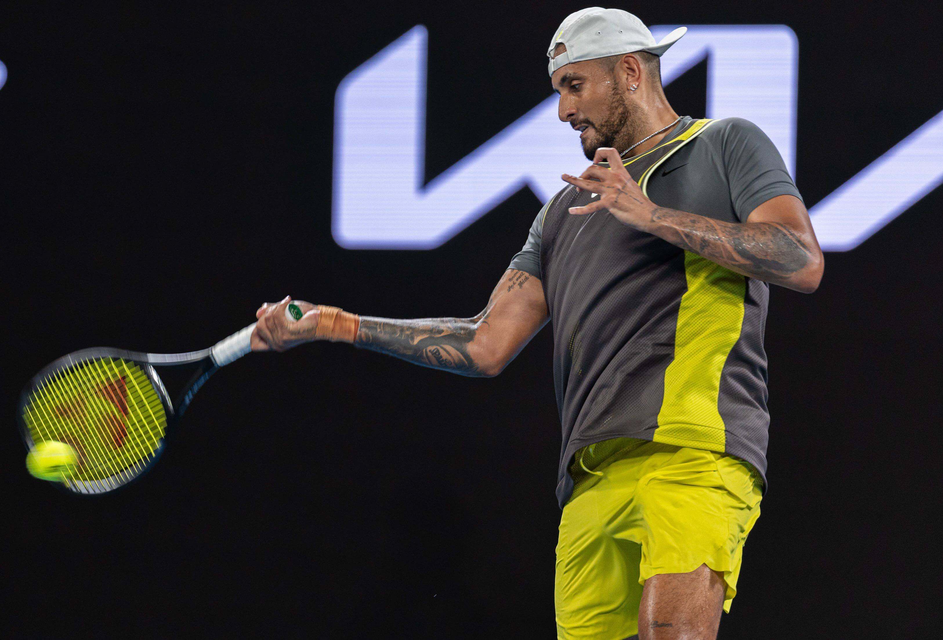  Nick Kyrgios, en el Open de Australia.
