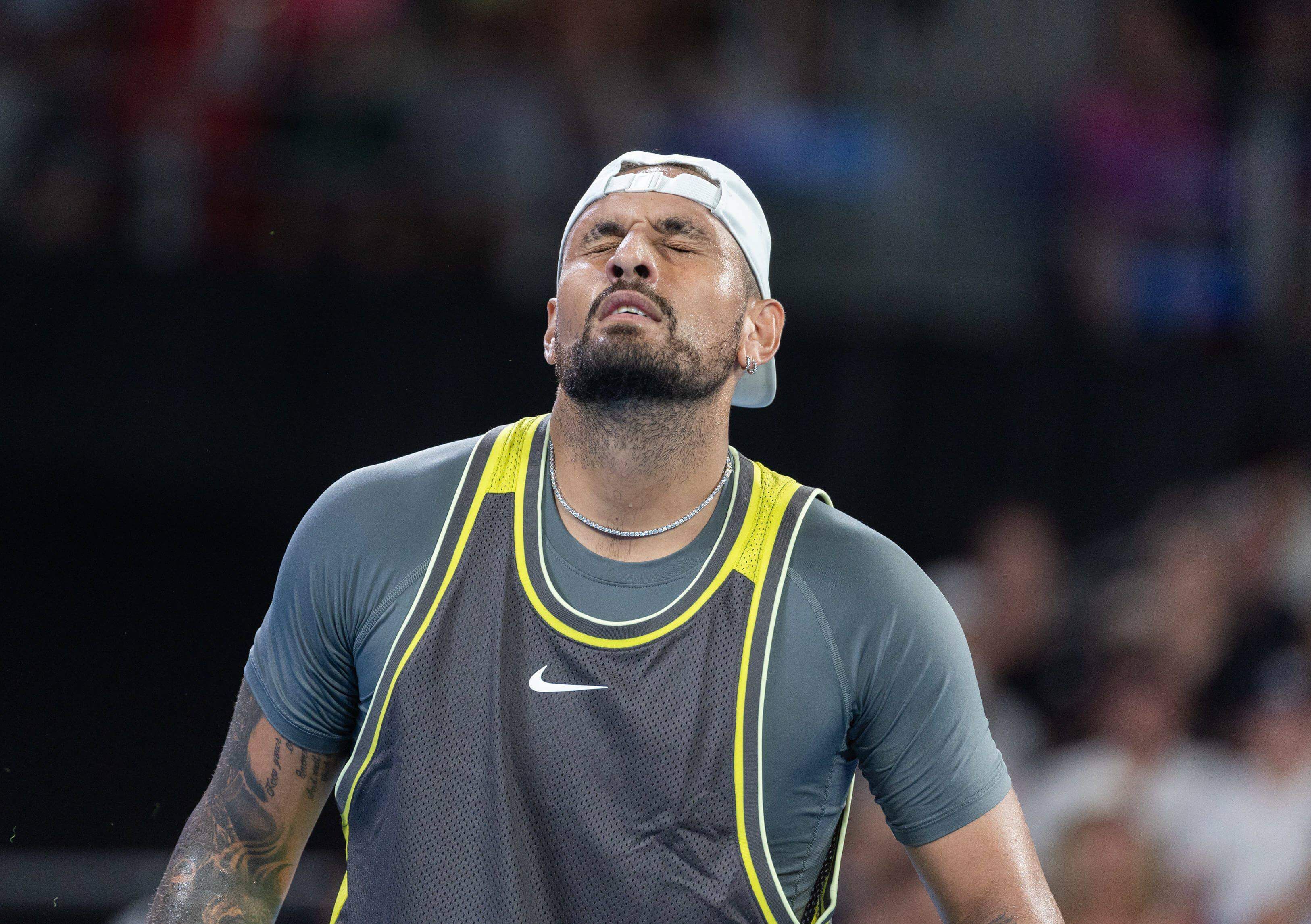  Nick Kyrgios, en el Open de Australia.