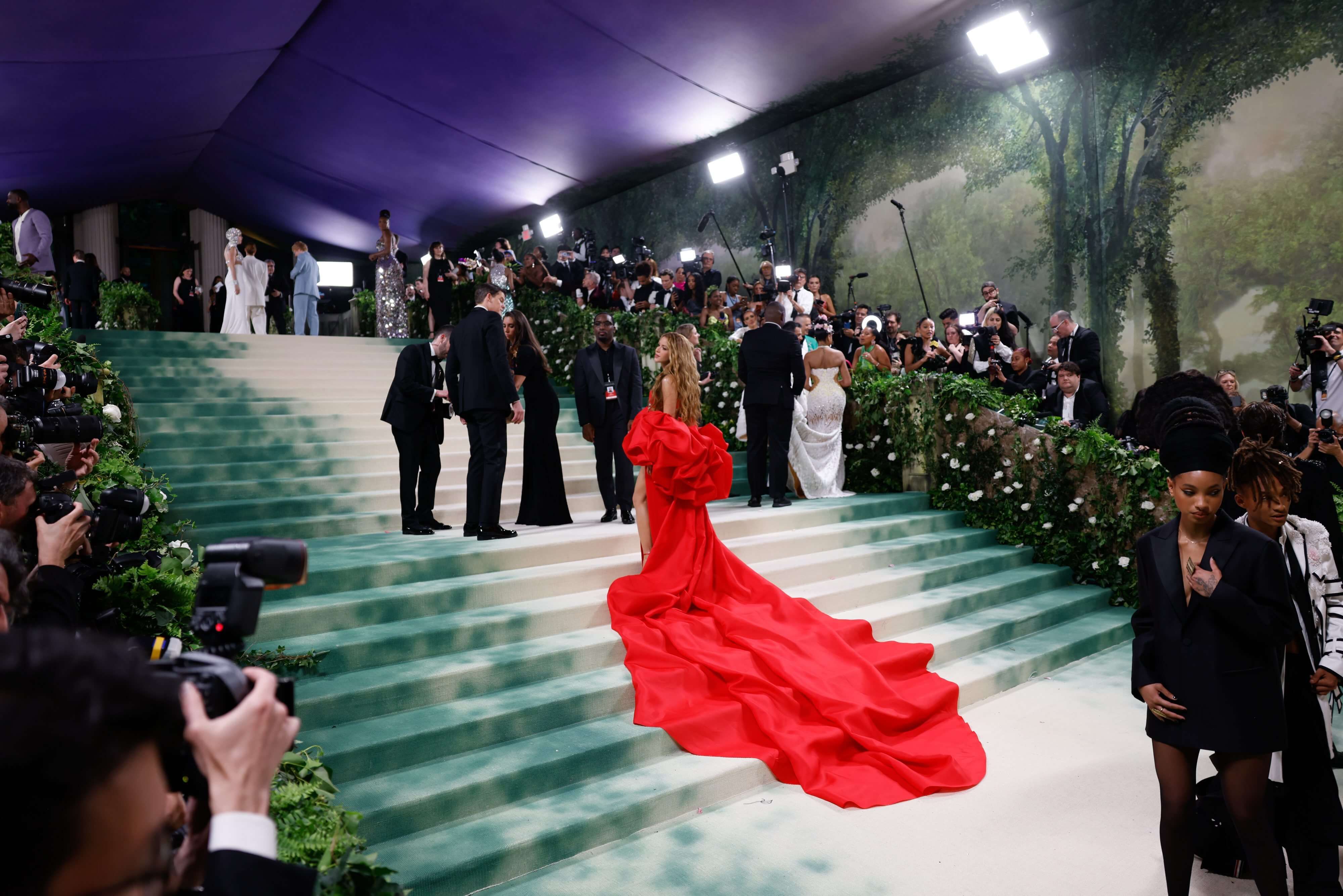  Shakira en su llegada a la Met Gala 2024