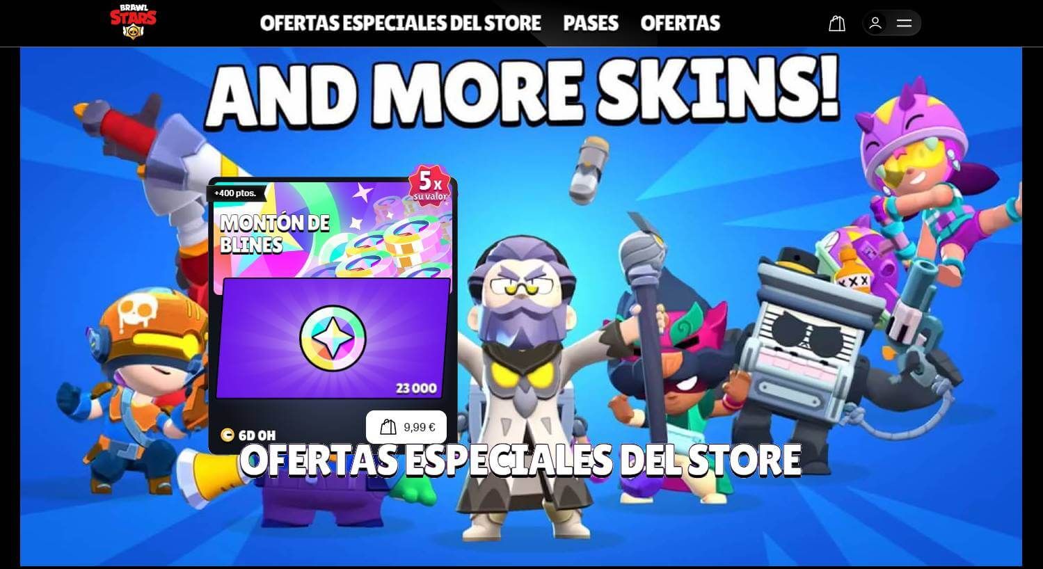 La gigantesca oferta de bling en Brawl Stars para conseguir skins gratis