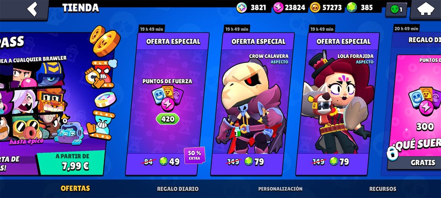  Las numerosas ofertas con gemas de Brawl Stars, tras Clash Mini