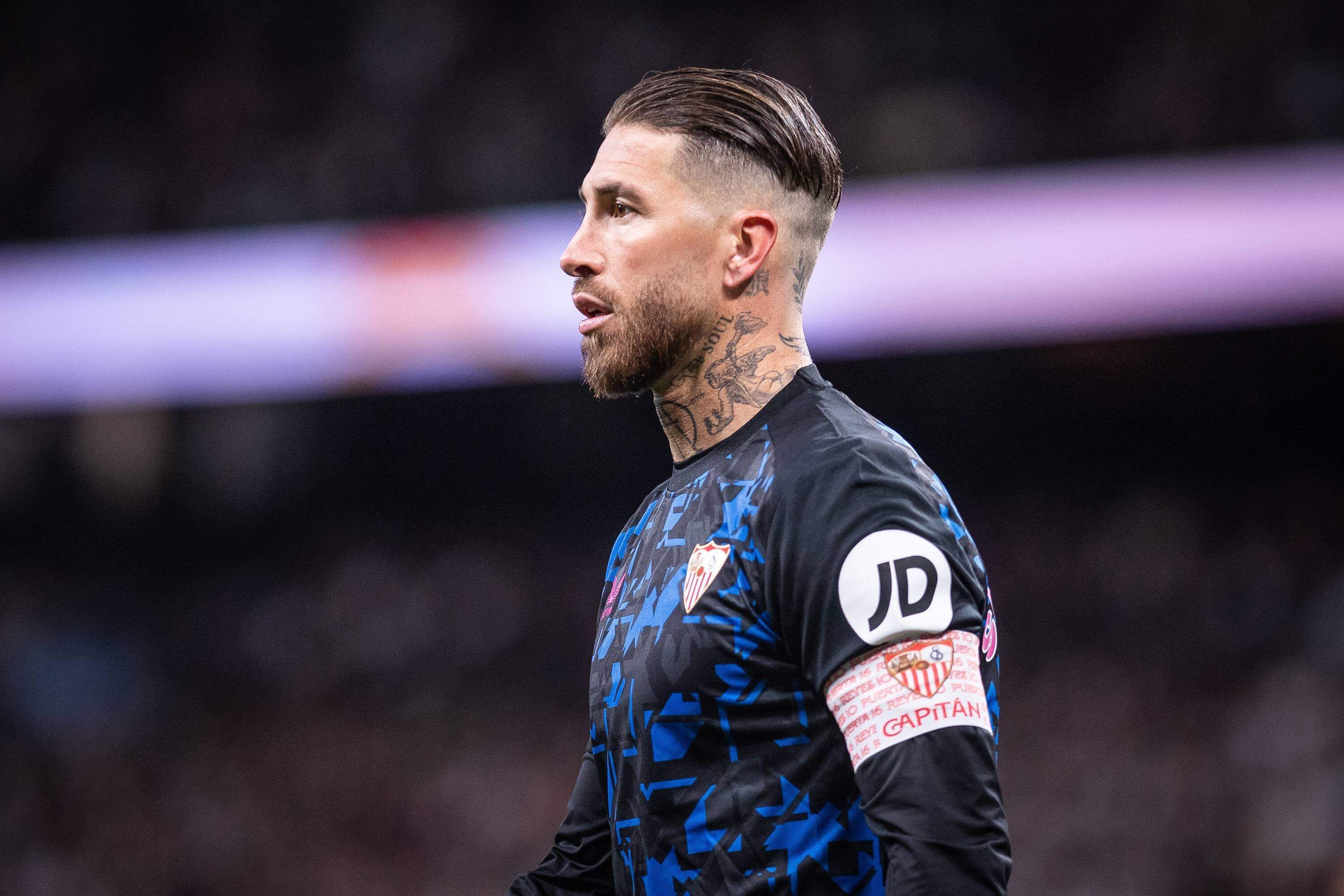  Sergio Ramos, en el Real Madrid-Sevilla FC.