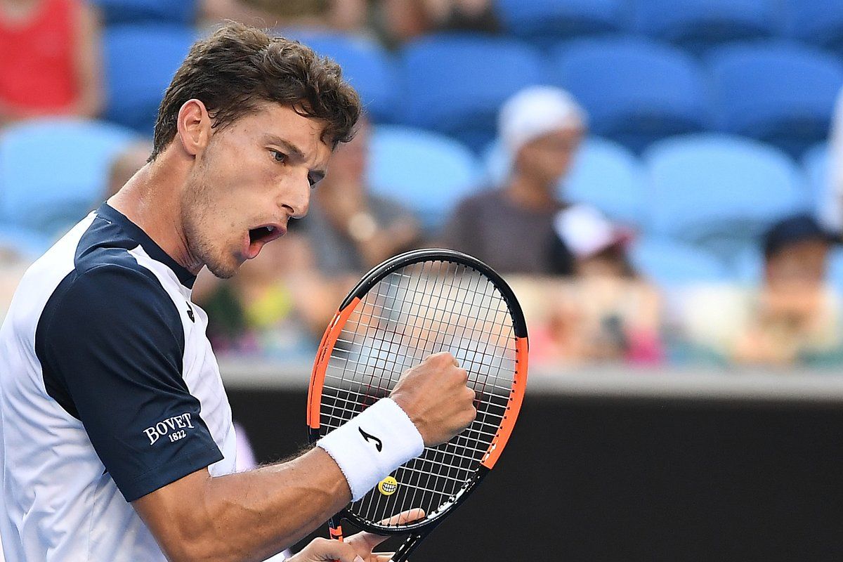  Pablo Carreño, durante la pasada edición del Open de Australia.